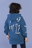 Toontoy Erkek Çocuk Kapüşonlu Baskılı Sweatshirt thumbnail 5