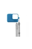 GoPro Bileklik + Boyunluk (Mavi) Sleeve + Lanyard (Blue) - 1