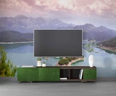 Burdur Karacaören Gölü Manzaralı Duvar Kağıdı thumbnail 3