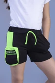 Toontoy Kız Çocuk Neon Uyumlu Çanta Detaylı Şort - 6
