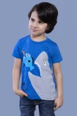 Toontoy Erkek Çocuk Köpek Balığı Baskılı Tişört - 11