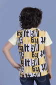Toontoy Erkek Çocuk No Racısm Black  Baskılı Tişört thumbnail 3