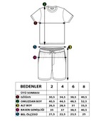 Toontoy Erkek Çocuk Garni Detaylı Nakışlı Takım - 8