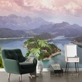 Burdur Karacaören Gölü Manzaralı Duvar Kağıdı thumbnail 6