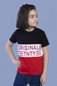 Toontoy Erkek Çocuk Garni Detaylı Baskılı Tişört - 3