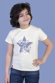 Toontoy Erkek Çocuk Yıldız Baskılı Tişört - 3