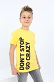 Toontoy Erkek Çocuk Dont Stop Go Crazy Baskılı Tişört - 6