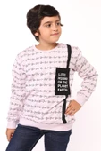 Toontoy Erkek Çocuk Cep Detaylı Baskılı Sweatshirt - 6
