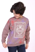 Toontoy Erkek Çocuk Tnty Aslan Baskılı Sweatshirt - 5