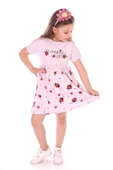 Toontoy Kız Bebek Ladybug Girl Uğur Böcek Baskılı Elbise - 5