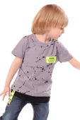 Toontoy Erkek Çocuk  Desined Baskılı Tişört - 1