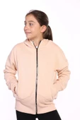 Toontoy Kız Çocuk Arkası Nakışlı İki Yanı Cepli Hırka - 9