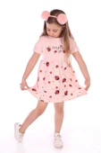 Toontoy Kız Bebek Ladybug Girl Uğur Böcek Baskılı Elbise - 2