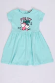 Toontoy Kız Bebek Fruit Yazılı Çilek Baskılı Elbise - 4
