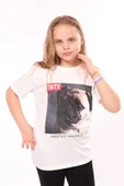 Toontoy Unisex Çocuk Önü Baskılı Tişört - 4