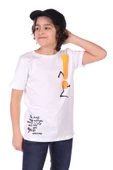 Toontoy Erkek Çocuk Yazı Baskılı Tişört - 8