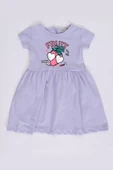 Toontoy Kız Bebek Fruit Yazılı Çilek Baskılı Elbise - 10
