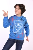 Toontoy Erkek Çocuk Tnty Aslan Baskılı Sweatshirt - 6