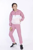 Toontoy Kız Çocuk Garnili Eşofman Takımı - 6