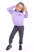 Toontoy Kız Çocuk Baskılı Eşofman Takım - 3