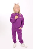 Toontoy Kız Çocuk Baskılı Eşofman Takım - 8