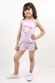 Toontoy Kız Bebek Baskılı Şortlu Takım - 2