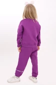 Toontoy Kız Çocuk Baskılı Eşofman Takım - 9