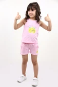 Toontoy Kız Bebek Baskılı Şortlu Takım - 5