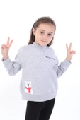 Toontoy Kız Bebek Baskılı Sweatshirt - 6