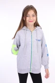 Toontoy Kız Çocuk Nakışlı Hırka - 2