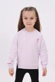 Toontoy Kız Çocuk Nakışlı Sweatshirt thumbnail 12