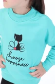 Toontoy Kız Bebek Baskılı Sweatshirt - 1