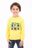 Toontoy Erkek Çocuk  Strong Baskılı Sweatshirt - 8