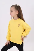 Toontoy Kız Çocuk Nakışlı Sweatshirt thumbnail 1