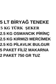 Ülker 3xl Erzak Paketi Ramazan Kolisi Kumanya Paketi 21.5 Kilo - 2