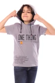 Toontoy Erkek Çocuk  One Thıng Baskılı Tişört thumbnail 4