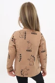Toontoy Kız Çocuk Baskılı Sweatshirt - 6