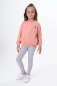 Toontoy Kız Çocuk Baskılı Taytlı Takım - 12