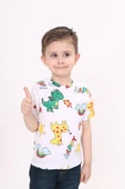 Toontoy Erkek Çocuk Baskılı Tişört - 9