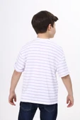 Toontoy Unisex Çocuk Çizgili Tişört thumbnail 7
