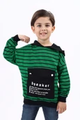 Toontoy Erkek Çocuk  Speaker Baskılı Sweatshirt - 11