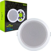 İRONSTAR IRH1013 13CM TRAFOLU ALÇIPAN TAVAN HOPARLÖRÜ 5İNÇ 3WATT 100V - 1
