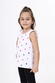Toontoy Kız Çocuk Baskılı Atlet - 6