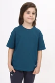 Toontoy Unisex Çocuk Etek Ucu Baskılı Tişört - 8