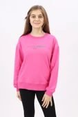 Toontoy Kız Çocuk Nakışlı Sweatshirt - 8
