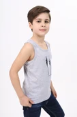 Toontoy Erkek Çocuk Baskılı Atlet - 11