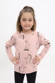 Toontoy Kız Çocuk Baskılı Sweatshirt - 11