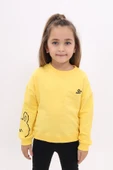 Toontoy Kız Çocuk Nakışlı Sweatshirt - 1