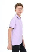 Toontoy Erkek Çocuk  Polo Yaka Kolu Baskılı Tişört - 5
