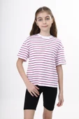 Toontoy Unisex Çocuk Çizgili Tişört thumbnail 3